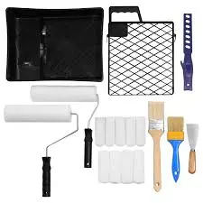 [638110124301] 9PC 4" PAINT ROLLER SET PR859 - 9005