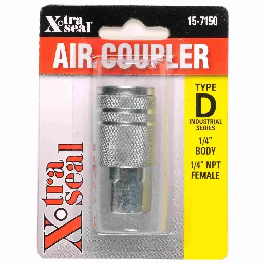 [639601571505] AIR COUPLER FEMALE 1/4" NPT XTRA SEAL - 15-7150