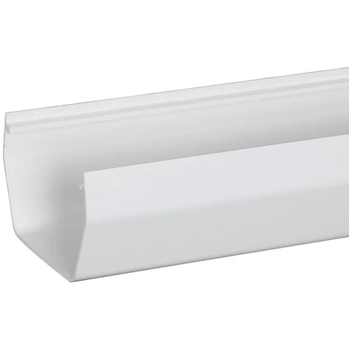 [T0573] AMERIMAX CONTEMPORARY GUTTER WHITE 5'' W 10' L