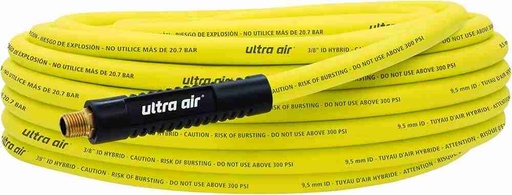 [087817575501] AMFLO ULTRA HYBRID AIR HOSE 3/8" X 50' 1/4" MPT - 575-50A