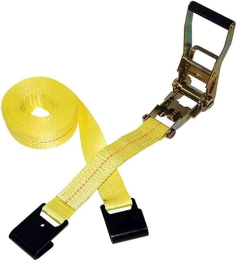 [712850023312] ANCRA 2" X 27' RATCHET STRAP FH S/P - 556