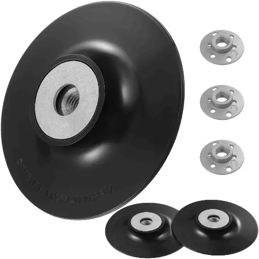 [6987021122413] AQ101 RUBBER SANDING PAD 4.5 INCHES 