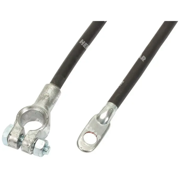 [083996041547] BATTERY CABLE 4GA 12" BLACK - 04154