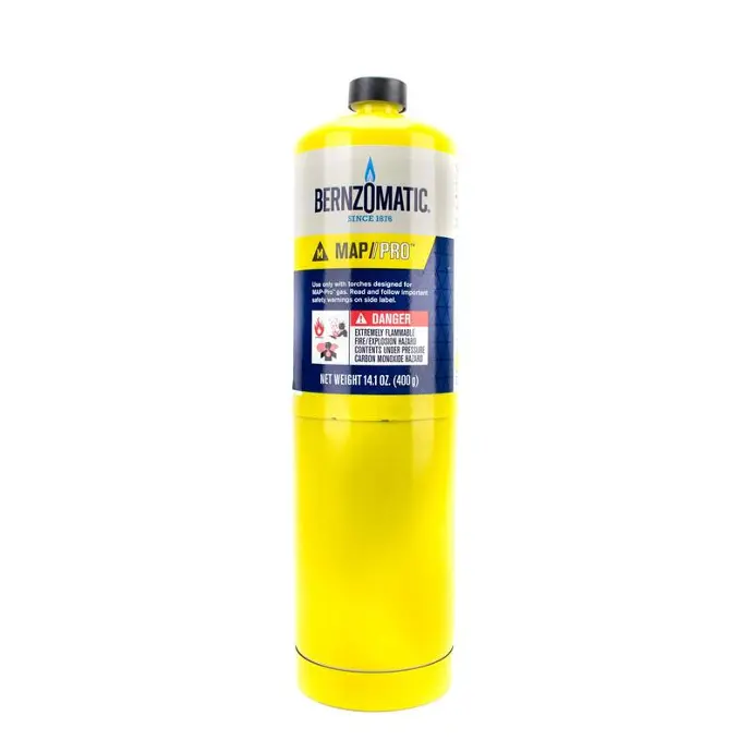 [014045324779] BERNZOMATIC MAPP GAS PROPANE 14.1oz CYLINDER - 332585