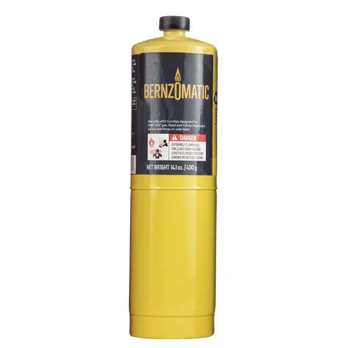[014045324014] BERNZOMATIC MAPP GAS PROPANE FUEL 14.1 oz 525-MT1