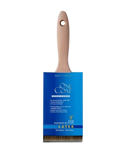 [078435903166] BESTT-LIEBCO 3" ONE COAT TRIM/WALL PAINT BRUSH - 996620300