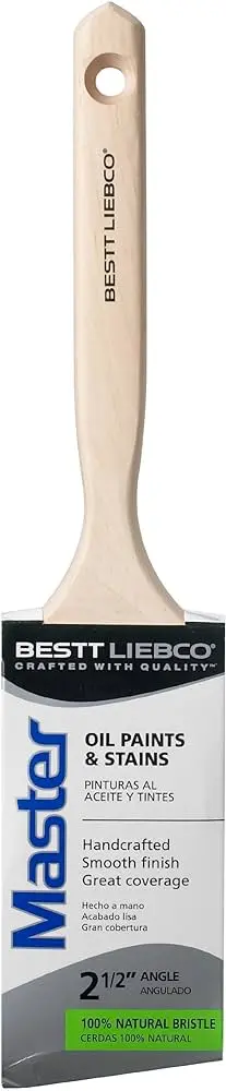[079819000624] BESTT-LIEBCO MASTER ANGLE SASH BRUSH 2-1/2" BRISTLE - 552567400