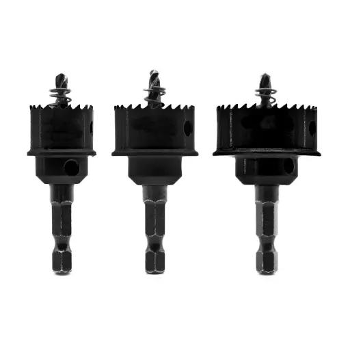 [7705509415715] BI-METAL HOLE SAW SET 3PIECES FOR METAL DARIX - DX132