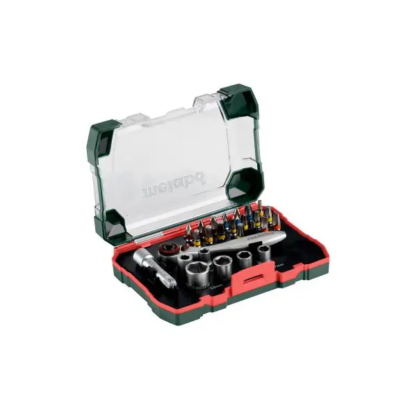 [4007430240194] BIT AND RATCHED ASSORT SP 26PIECES METABO - 626701000