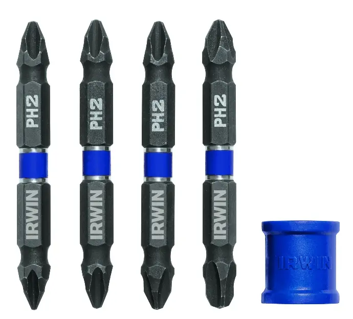 [673765093466] BIT PHILIP#2 1" TORSION 2PK IRWIN
