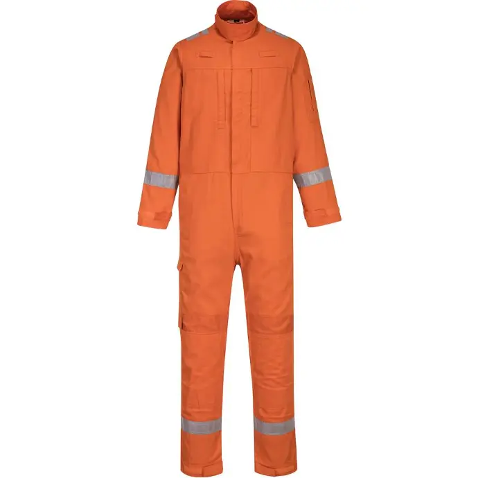[503610835367] BIZFLAME PLUS STRETCH PANELLED ORANGE COVERALL SMALL PORTWEST - FR...