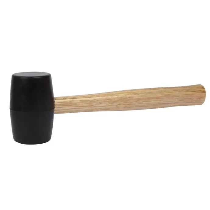 [738226150161] BLACK RUBBER MALLET 16oz IVY - 15016