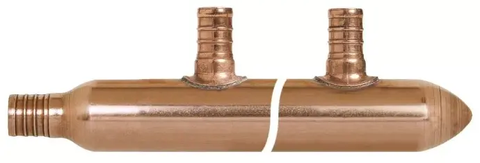 [SIOUX 3PORT ] BRASS MANIFOLD 3 PORT SIOUX 672 X 0390