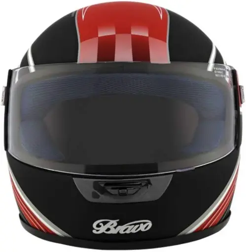 [8902613283042] BRAVO HELMET WINE RED NINJA