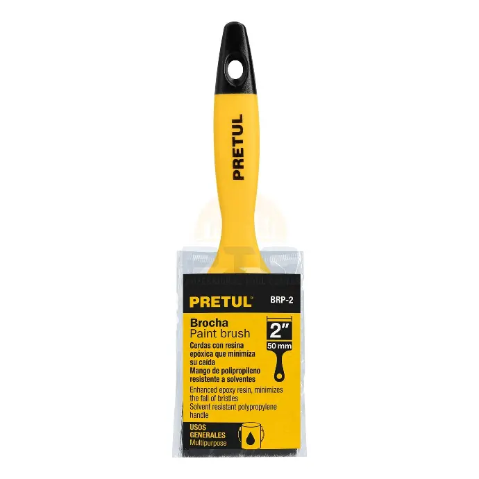 [7501206674949] BRUSH PAINT 2" PRETUL -2