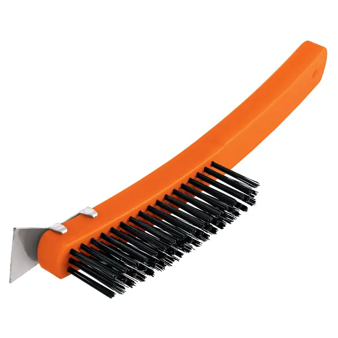 [7501206609491] BRUSH STEEL WIRE SCRAPER 3 X 17 TR CEA-18