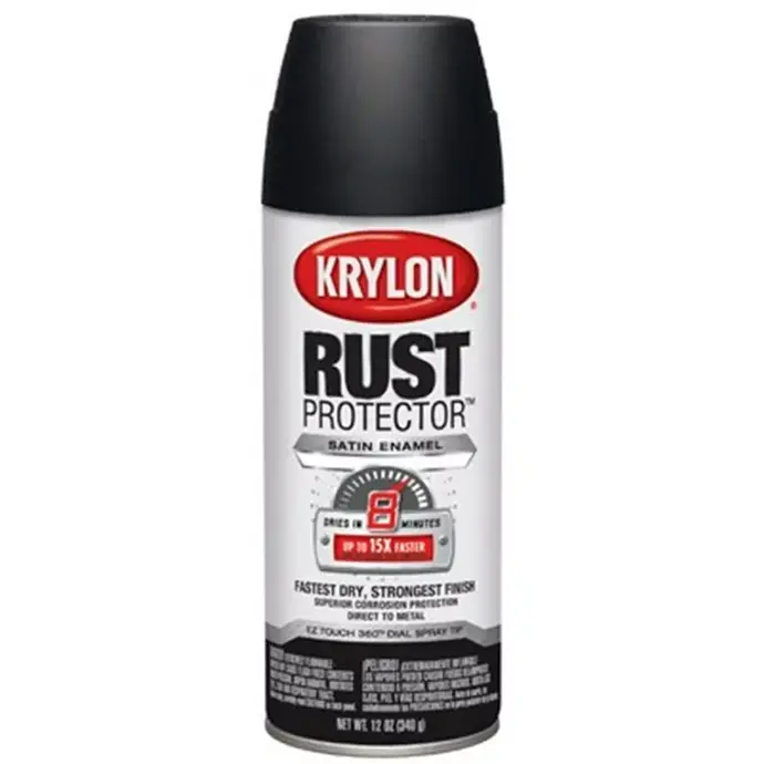 [724504692164] Black Rust Protector Satin - Krylon