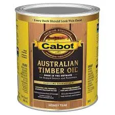 [080351434587] CABOT AUSTRALIAN TIMBER OIL TRANSLUCENT EXTERIOR OIL FINISH HONEY T...