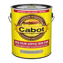 [080351810350] CABOT OIL SEMI-SOLID VOC DRIFTWOOD GRAY GAL - 140.0017444.007