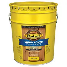 [080351810176] CABOT VOC WOOD TONED DECK AND SIDING EXTERIOR STAIN CEDAR 5GAL - 14...
