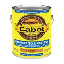 [080351113079] CABOT WOOD TONED DECK AND SIDING STAIN SEMI-TRANSPARENT ACRYLIC EXTERIOR STAIN DEEP BASE GAL - 140.001307.007