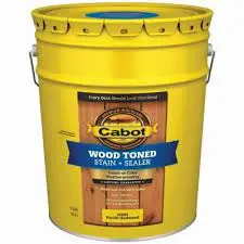 [080351810220] CABOT WOOD TONED DECK AND SIDING STAIN VOC PACIFIC REDWOOD 5GAL - 1...