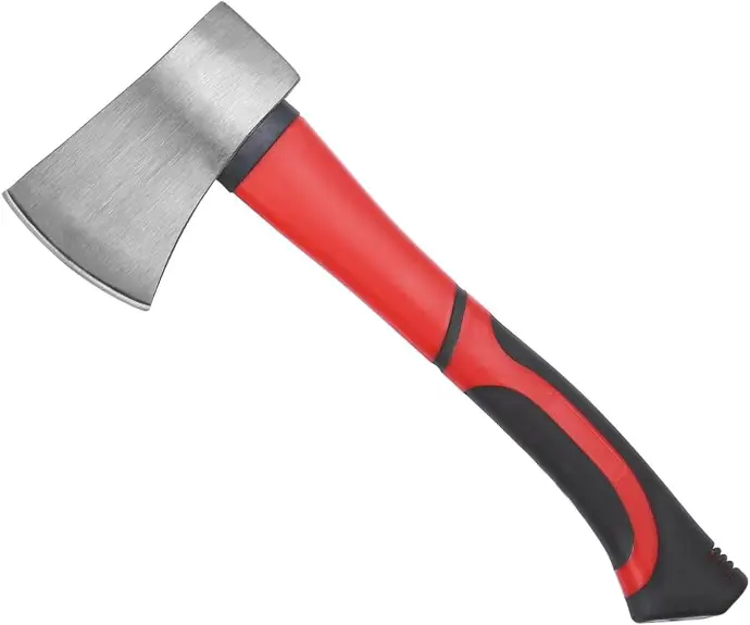 [759337642840 ] CAMP SOLUTIONS MULTI AXE 14" CHOPPING WITH NYLON SHEATH ANTI SLIP -...