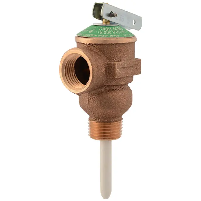 [697285223486] CASH ACME NCLX-5 AUTO RESEAT PRESSURE - TEMPERATURE RELIEF VALVE FOR WATER HEATERS SHARKBITE - VTPS3/4