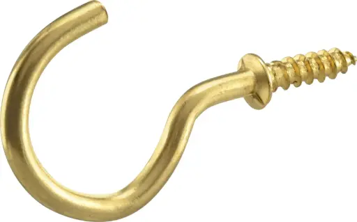 [008236911800] CD-CUP HOOK 1-1/2 SLD BRS - 851855