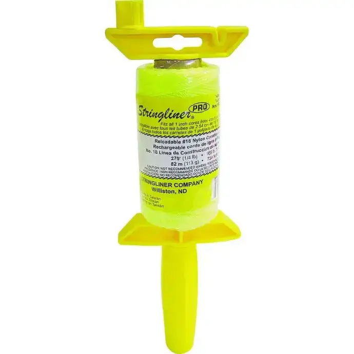 [717065251123] CHALK LINE W/REAL TWST YELLOW - 25112