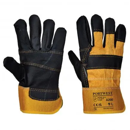 [5036108292240] CLASSIC CANADIAN RIGGER YELLOW GLOVE XLARGE PORTWEST - A200YERXL
