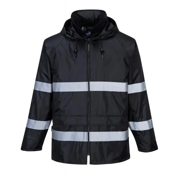 [503610832938] CLASSIC IONA BLACK RAIN JACKET MEDIUM PORTWEST - F440BKRM