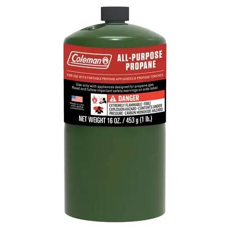 [014045324182] COLEMAN PROPANE FUEL CYLINDER 16oz - 32418