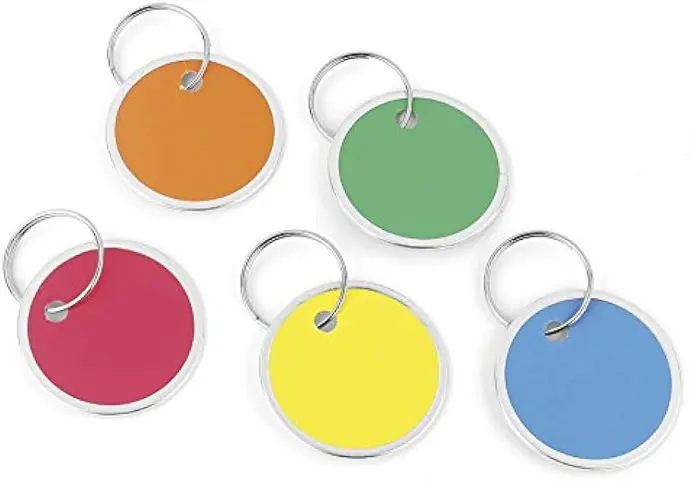 [029069752408] COLOR PAPER TAG S/5 PER CARD HY-KO - KC380