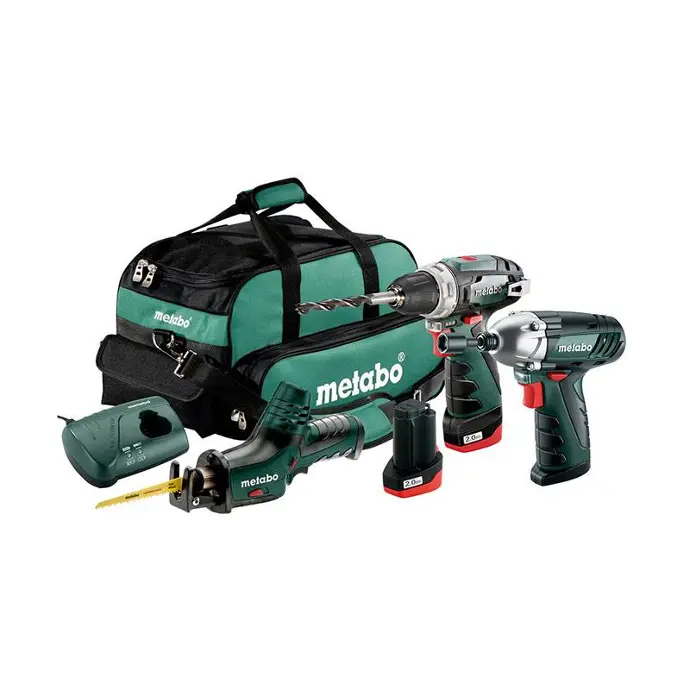 [4007430244376] COMBO SET 3.2 10.8 V CORDLESS MACHINES IN A SET METABO - 685057000