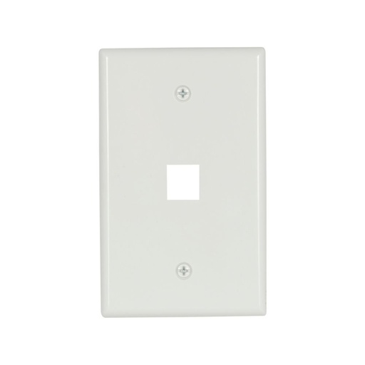 [032664654855] COOPER - 1 PORT MID SIDE WALLPLATE - 5510W-MSP
