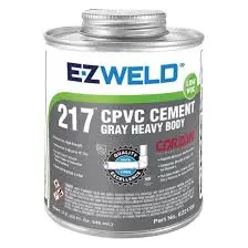 [892996002737] CPVC SUPER HD GRAY CEMENT HEAVY BODIED16oz EZ-WELD PINT - 21703-EZ