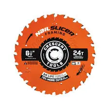 [697099357001 ] CRESCENT 6-1/2" SAW BLADE 24T FRAMING - CSBFR-624-10
