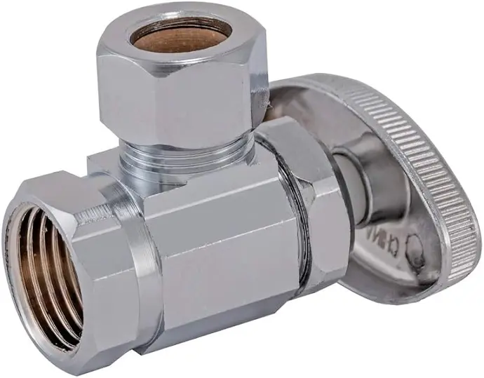 [091712421047] CROMED ANGLE VALVE 1/2" OD X 1/2" FIP - 04338LF