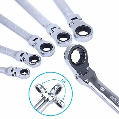 [CRV8] CRV8-1/4 -3/4 SPANNER SET