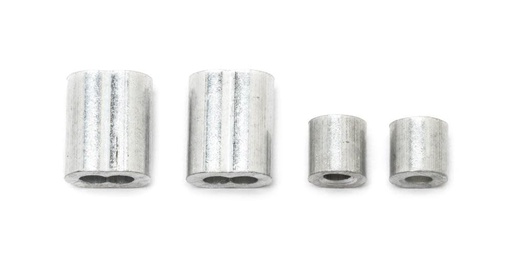 [802062530330] Campbell Ferrule Stop Set 1/2" Cable 2PC - 530337