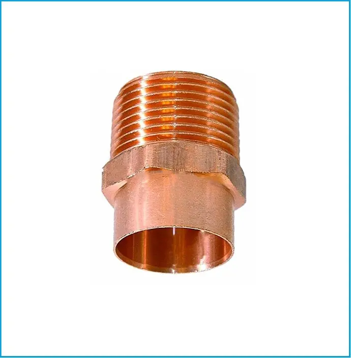 [8500] Copper Male Adapter C X MIP 1/2"