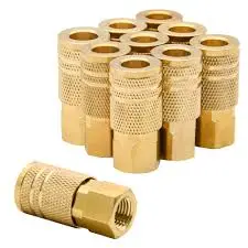 [7501892803746] Coupler- Air. Female 1/4" Tool Craft TC2001