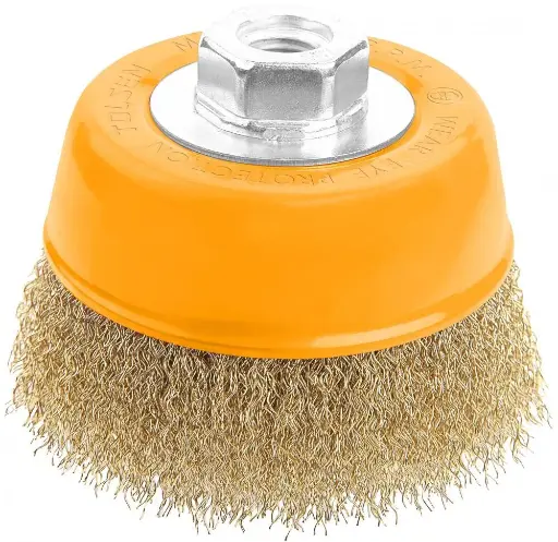 [6925582177695] Cup 4inch Wire Cup Brush w/ Nut