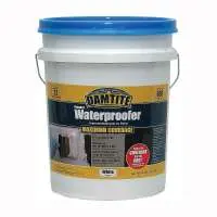 [037438015511] DAMTITE HEAVY DUTY POWDER WATERPROOFER WHITE 50LB PAIL - 01551