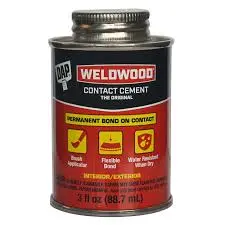 [070798001053] DAP WELDWOD CONTACT CEMENT 3oz(88.7ml) - 00105 INTERIOR/EXTERIOR 