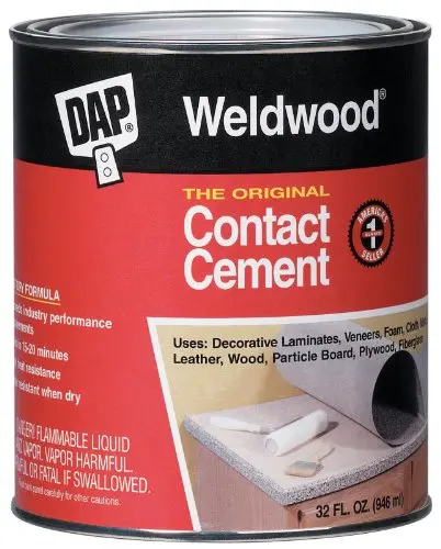 [070798002722] DAP WELDWOOD ORIGINAL CONTACT CEMENT - 1/4 QUART - 00272