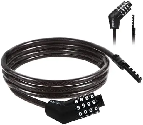[7705509034015] DARIX 4FT COMBINATION LOCK 10MM INNER WIRE - DX971