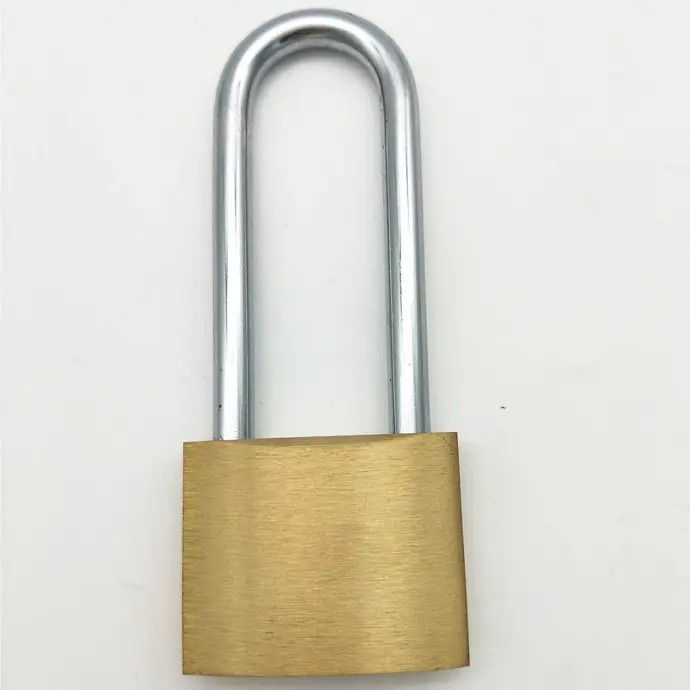 [7705059842078] DARIX LONG HEAVY DUTY ROUND PADLOCK 65MM - DX915
