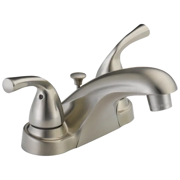 [034449836555] DELTA  - 2HANDLE 4" CENTERSET LAVATORY FAUCET - B2515LP-SSPPU-ECO